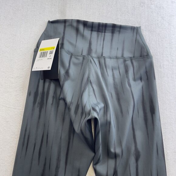 Nike One Leggings Womens Small Gray Dri-FIT Preppy Yoga Running Training Pants - Picture 7 of 11
